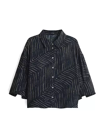 OPUS | T-shirt blouse FIANA | dunkelblau